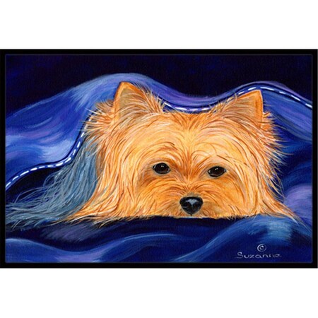 Carolines Treasures 18 x 27 in. Yorkie Indoor Outdoor Doormat SS8136MAT
